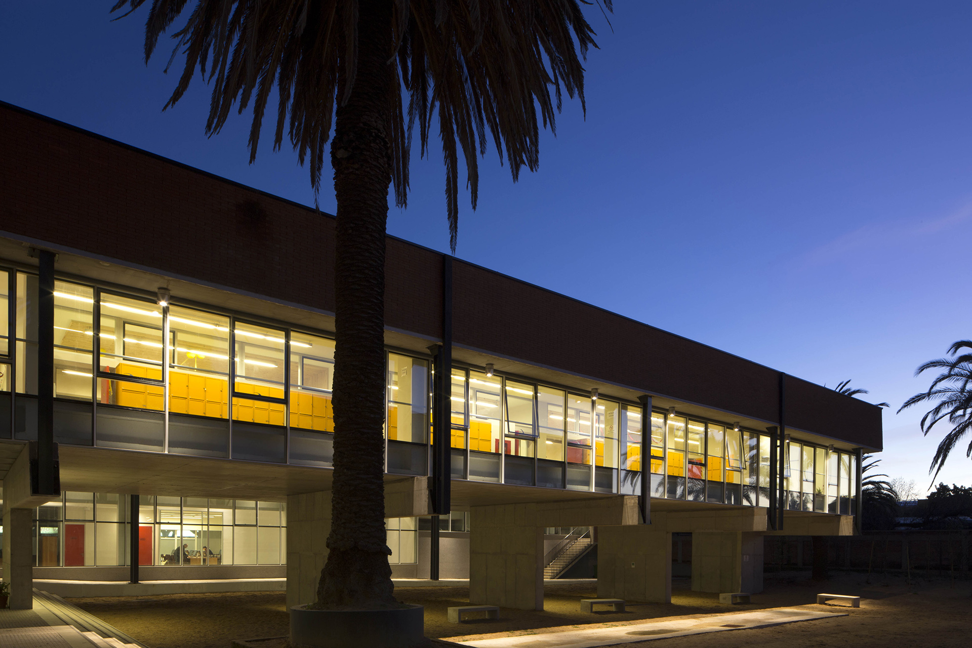 liceo claudina urrutia patio