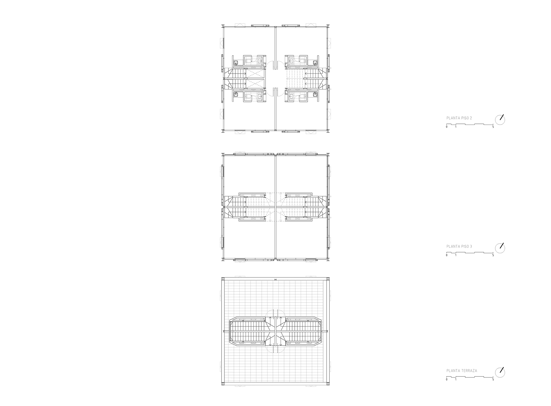 PLANTA 2,3 Y TERRAZA SAN CRESCENTE